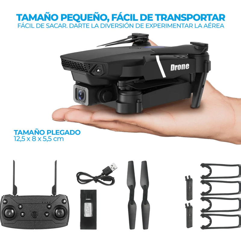 DobleDrone™ - Drone con triple cámara Full HD y 4K (PROMOCIÓN SOLO HOY)